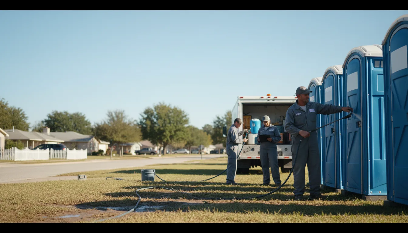 Long-Term Portable Toilet Rental in Mackinaw City, MI near me